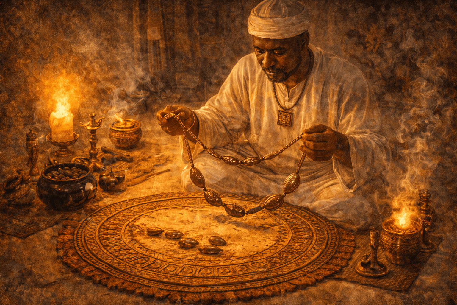 Babalawo Consultando